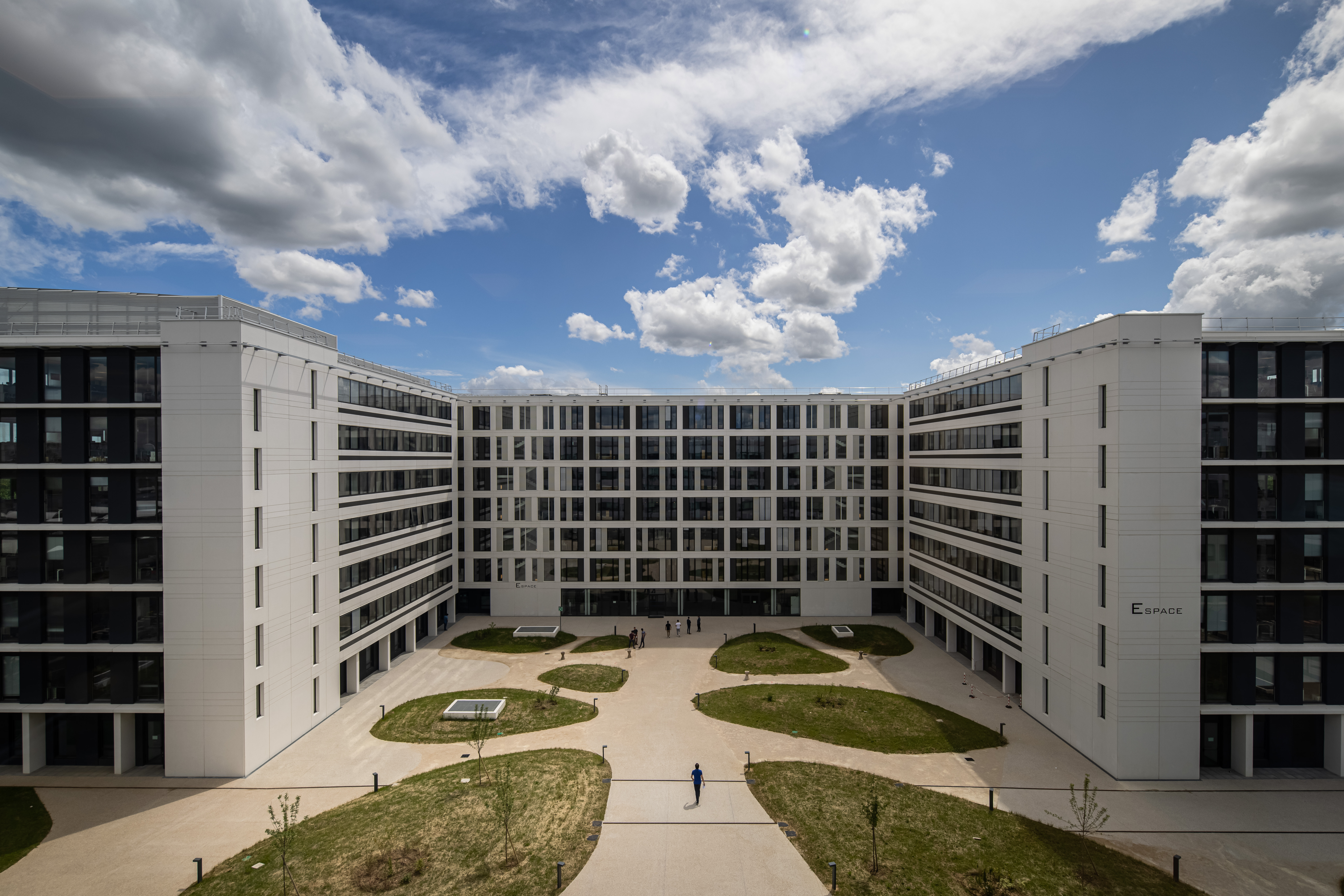 Vue extérieur du site du Plessis Robinson