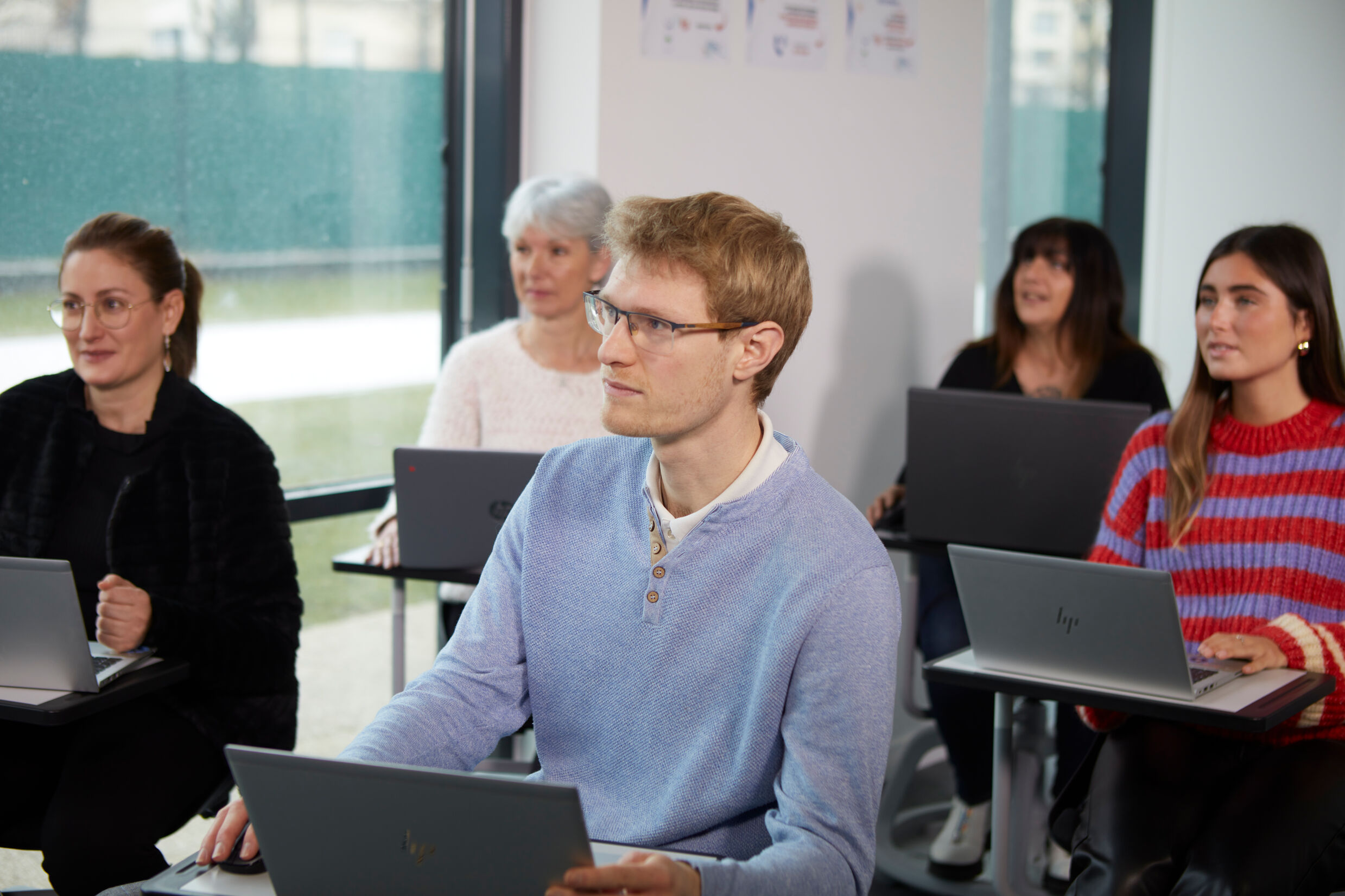 Collaborateurs en formation