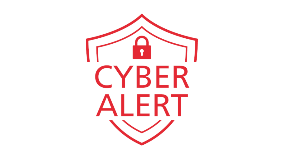 cyber alert pictogram thumbnail