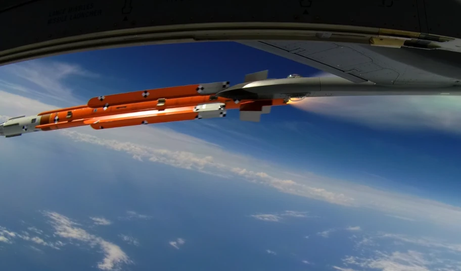 MICA NG firing from Rafale