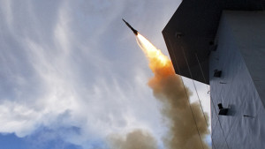 Aster 30 PAAMS fired form frigate Forbin