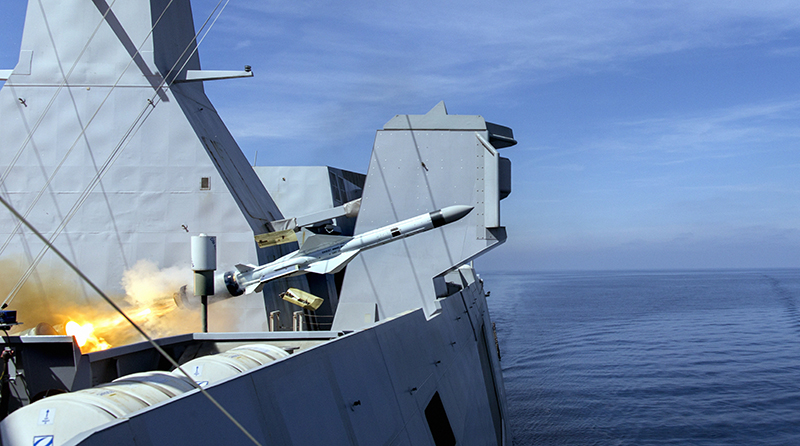 Image illustrating the firing of an Exocet MM40 Block 3