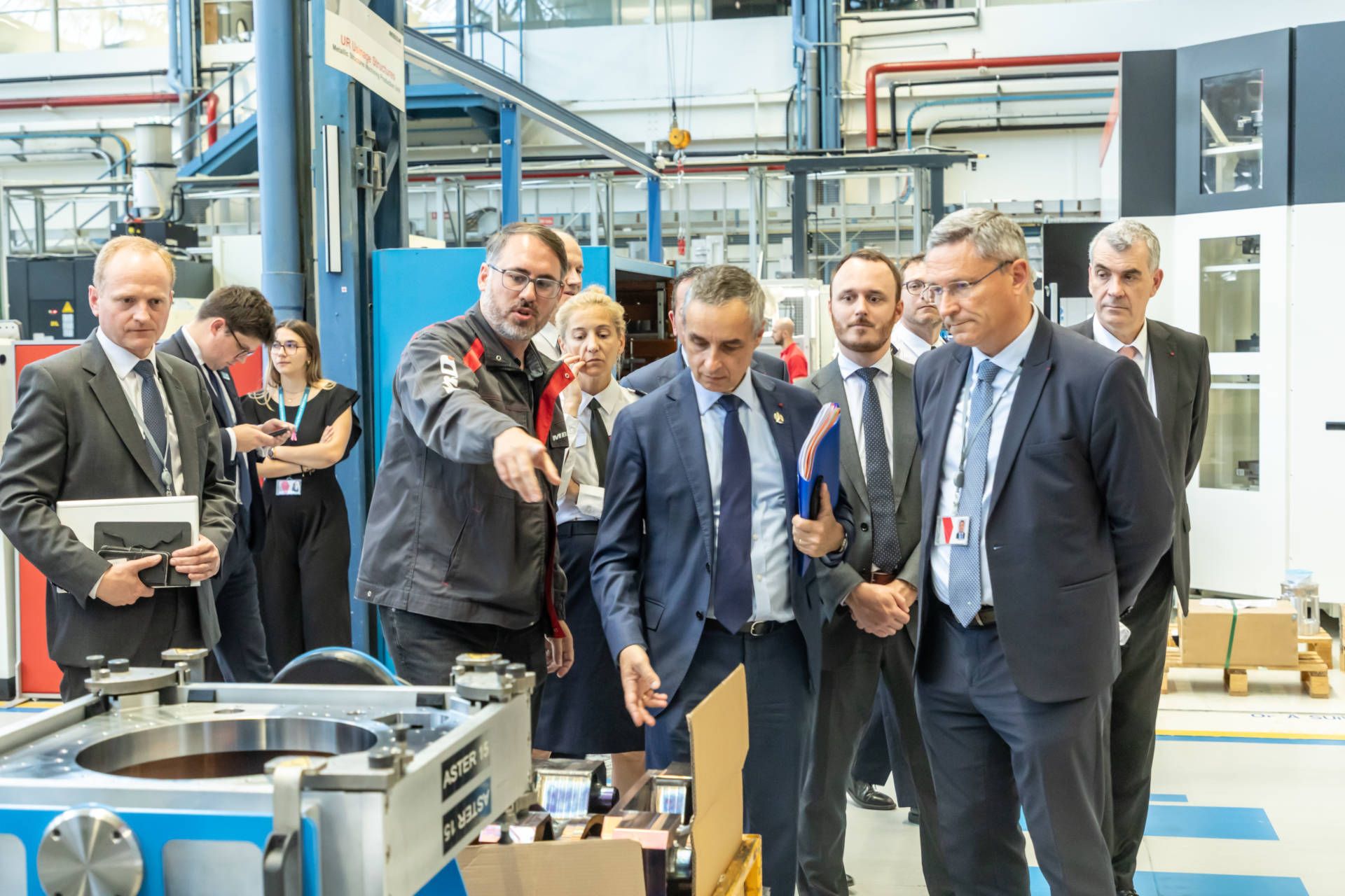 DGA visits Centre Region