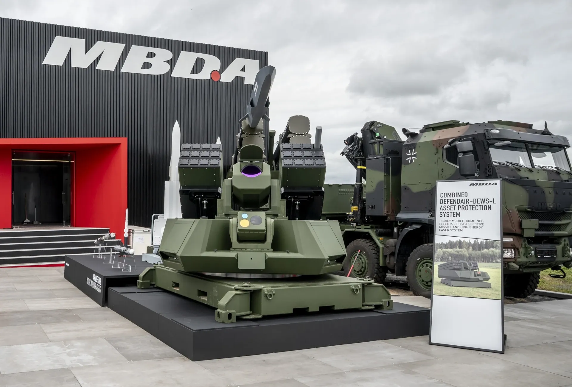 MBDA booth at ILA2026