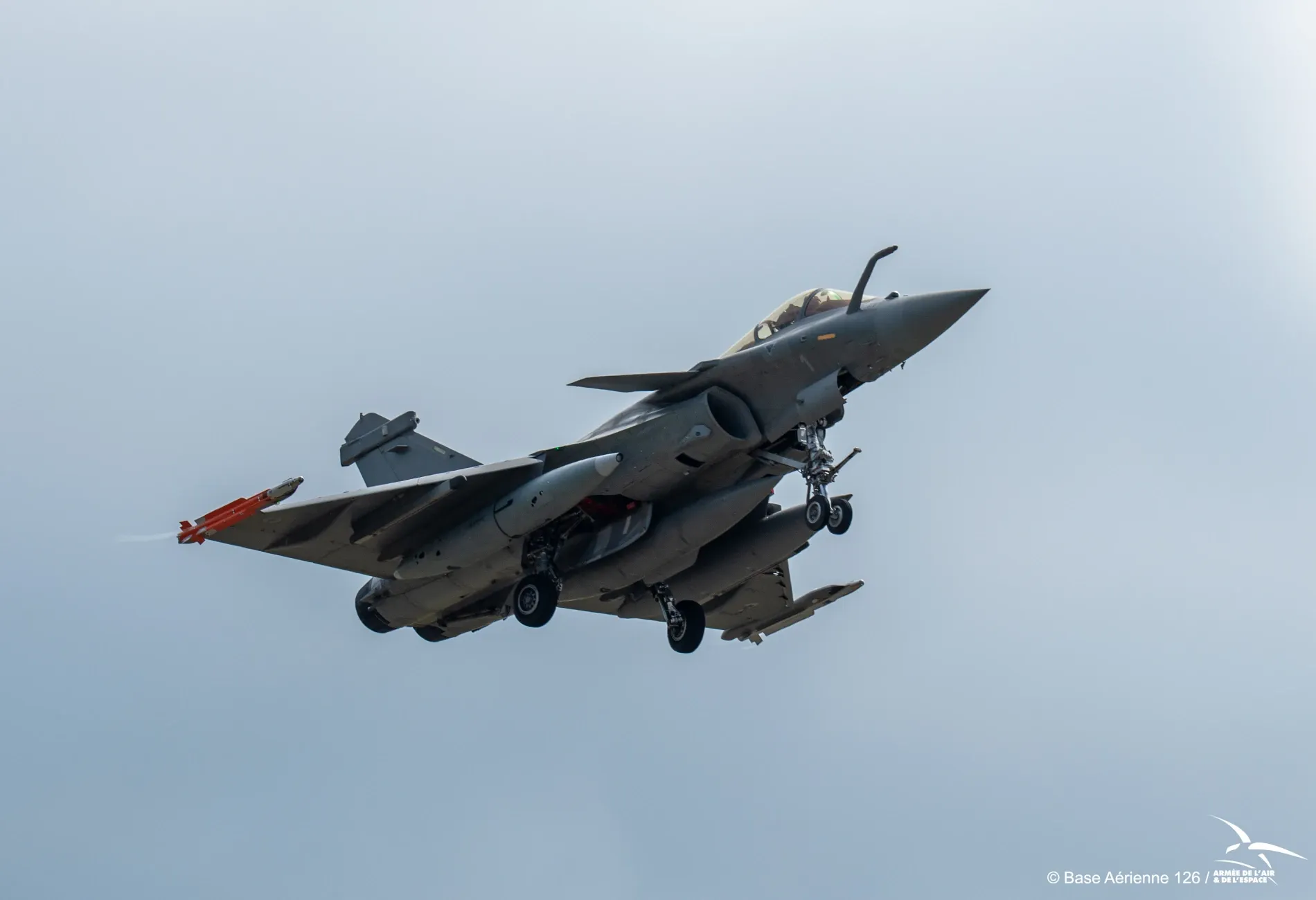 MICA NG on Rafale fighter jet