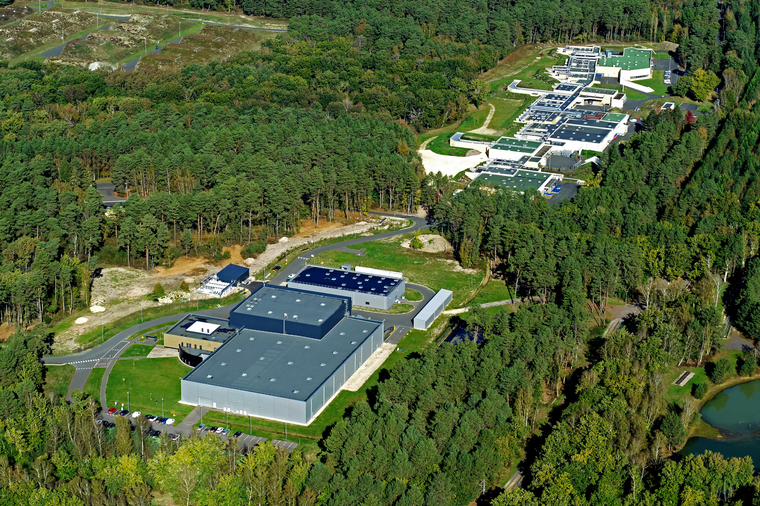 Vue extérieur du site de Selles Saint Denis
