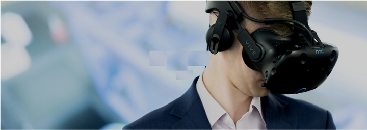 text alternatif : homme avec casque