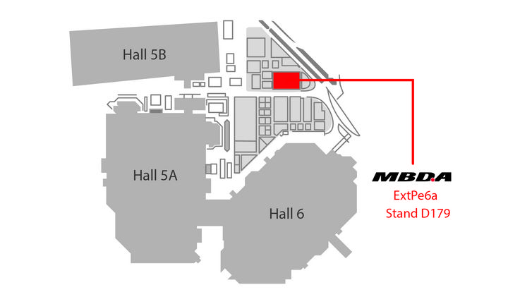 MBDA’s location at EUROSATORY © 2026/MBDA