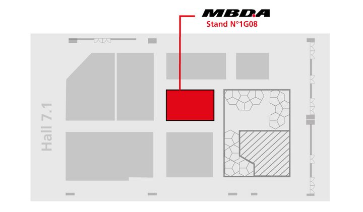 MBDA’s stand location - Vivatech