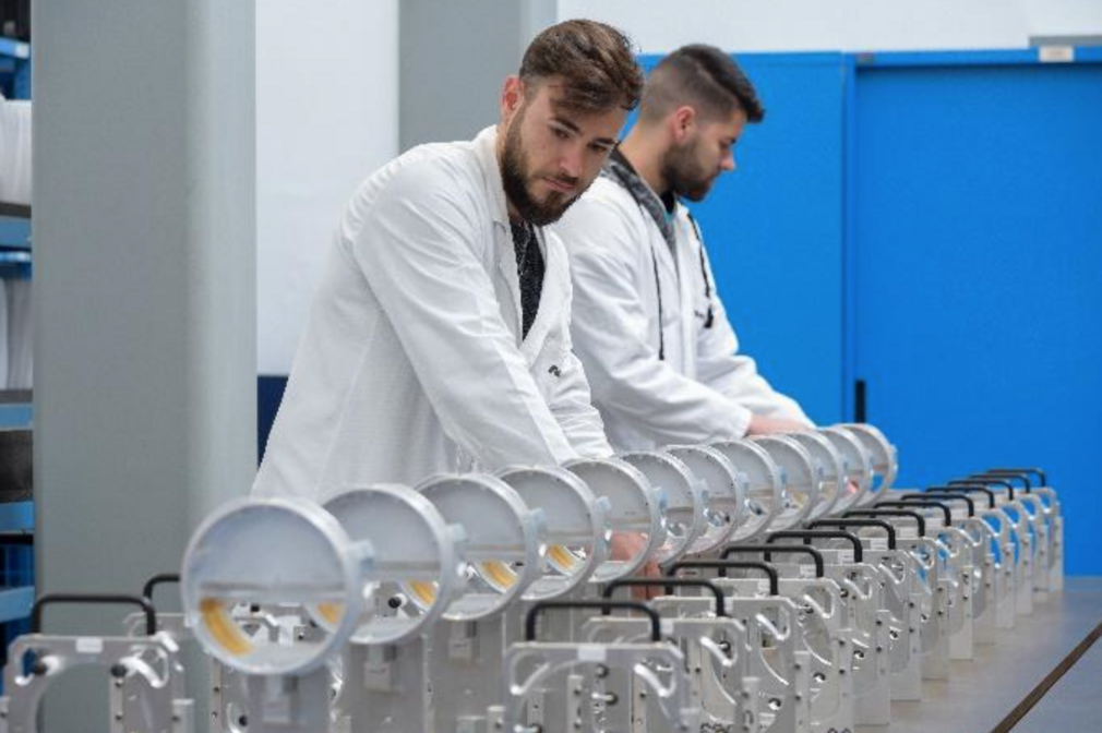 Colleghi in laboratorio