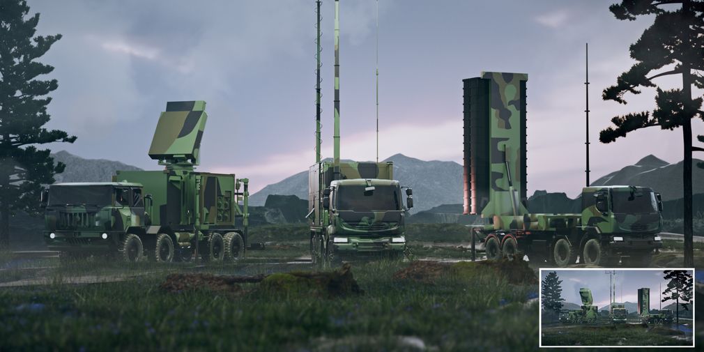 MBDA’s SAMP/T NG System – 3D © 2025/MBDA