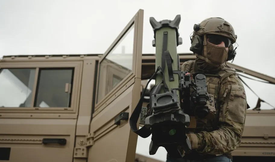 MBDA's ENFORCER X on soldier