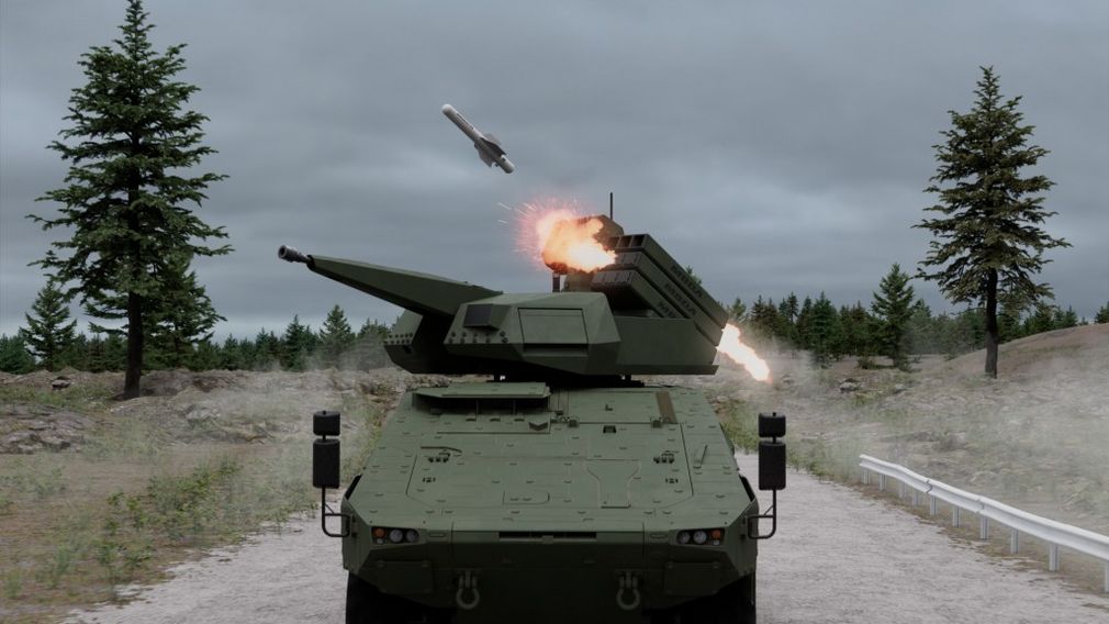 MBDA’s DEFENDAIR on Skyranger
