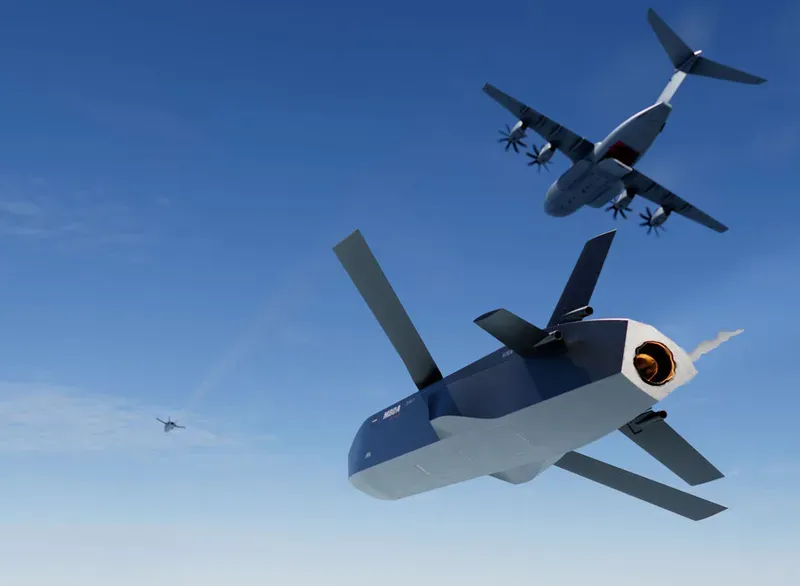 MBDA's RMC² in flight – 3D