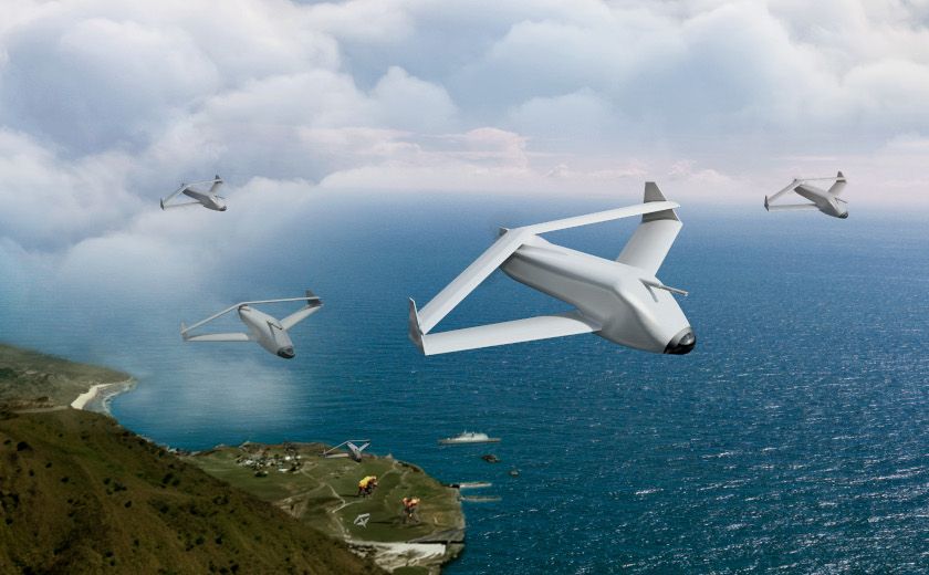 MBDA's DIAMOND SHAPED in flight