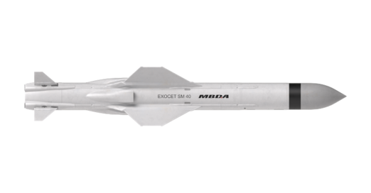 MBDA's EXOCET SM40 - 3D