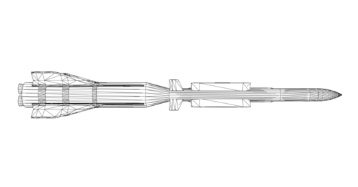 MBDA'S ASTER 30 - WIREFRAME
