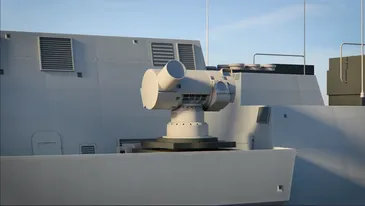 MBDA's DRAGONFIRE on a boat - 3D