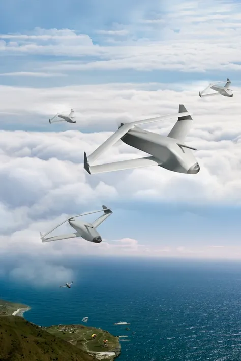MBDA's DIAMOND SHAPED in flight