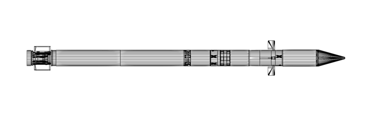 MISTRAL 3 WIREFRAME