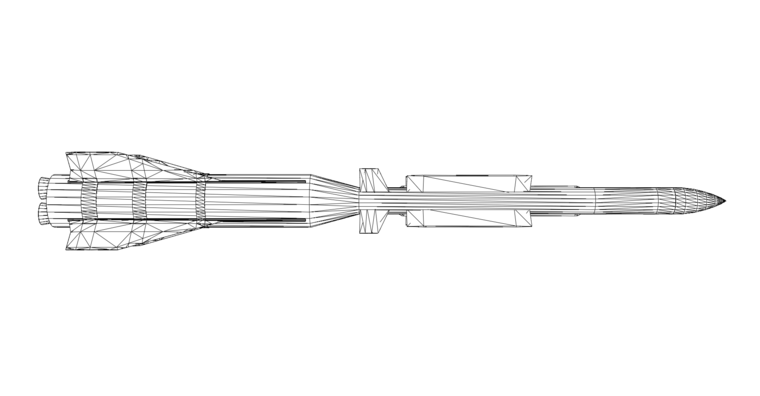 MBDA'S ASTER 30 - WIREFRAME
