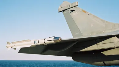 MICA on Rafale fighter jet