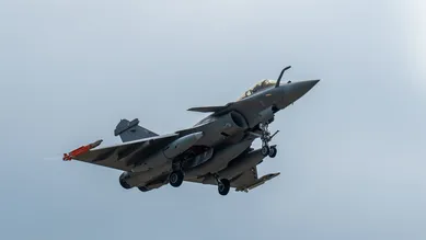 MICA NG on Rafale fighter jet