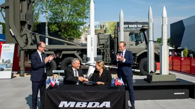Signing of the contract with TERMA