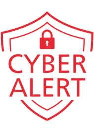 cyber alert pictogram thumbnail