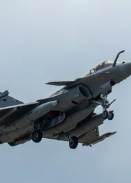 MICA NG on Rafale fighter jet