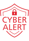 cyber alert pictogram thumbnail