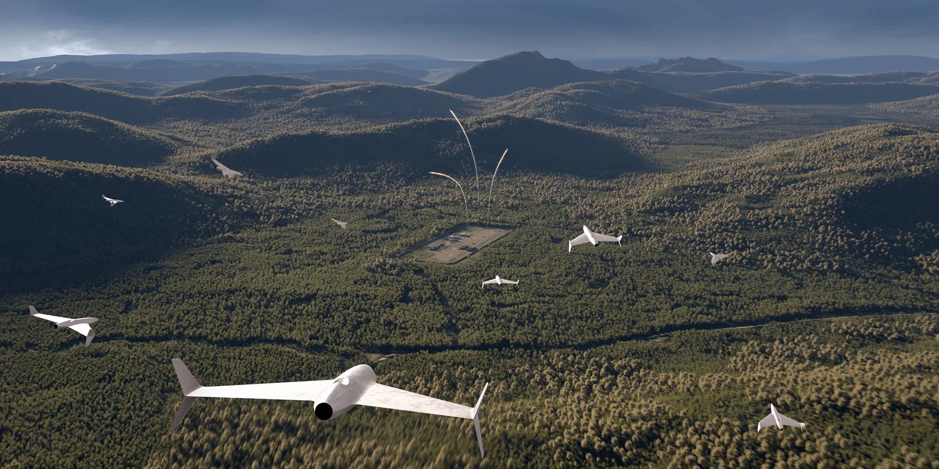 MBDA's OWE in flight - 3D