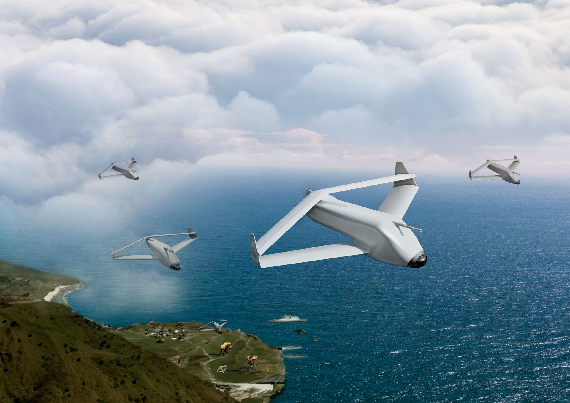MBDA's DIAMOND SHAPED in flight