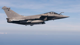 MBDA's EXOCET AM39 carried by Rafale