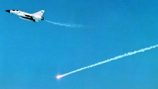 SPIRALE firing from a Mirage 2000