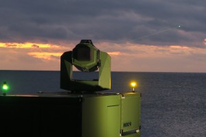 Tracking tests with MBDA Germany's new laser effector